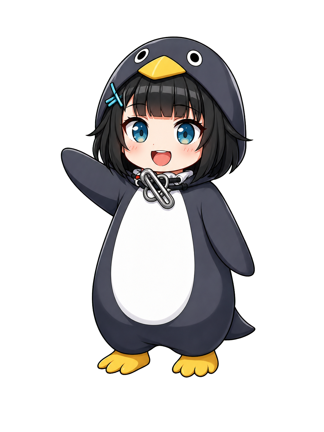 穿企鹅服的 Guga Agent 角色
